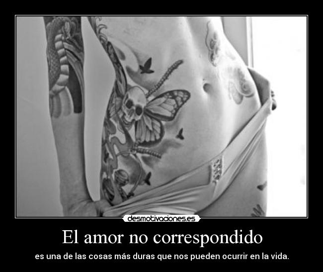 El amor no correspondido - 