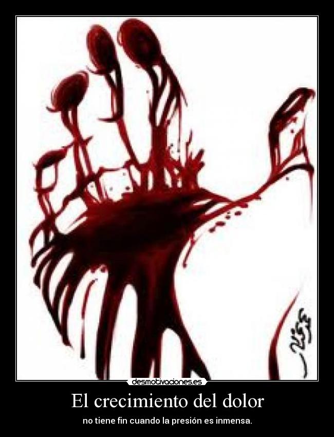 El crecimiento del dolor -