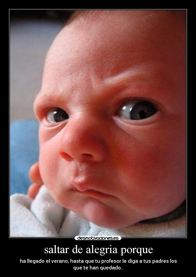 saltar de alegria porque -