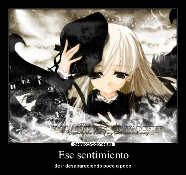 Ese sentimiento -