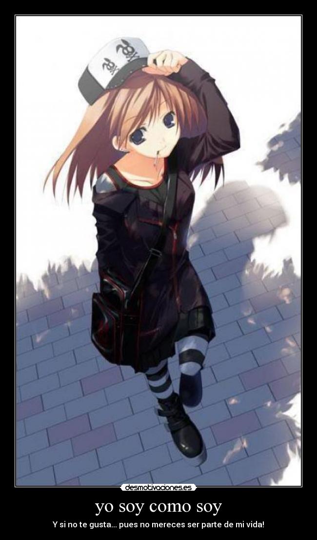yo soy como soy -