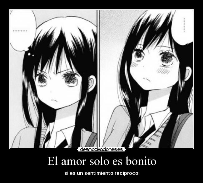 El amor solo es bonito -