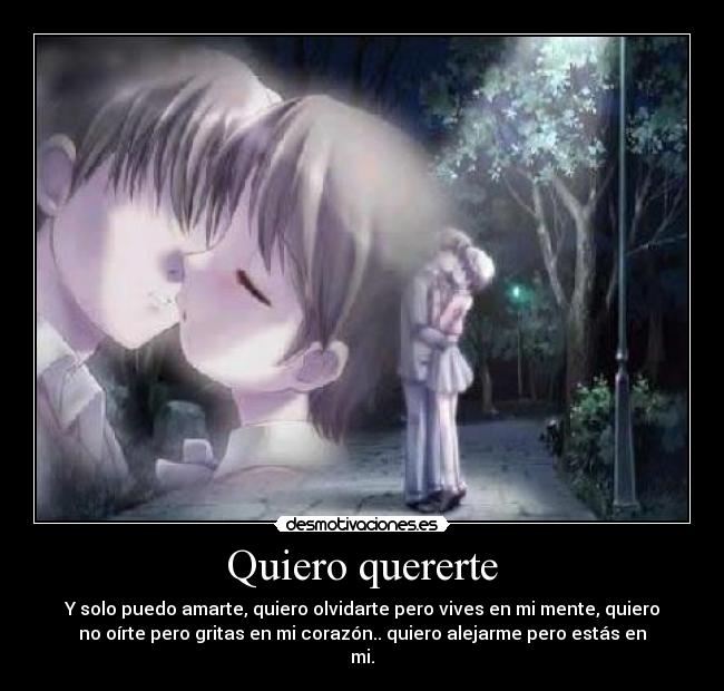 Quiero quererte -