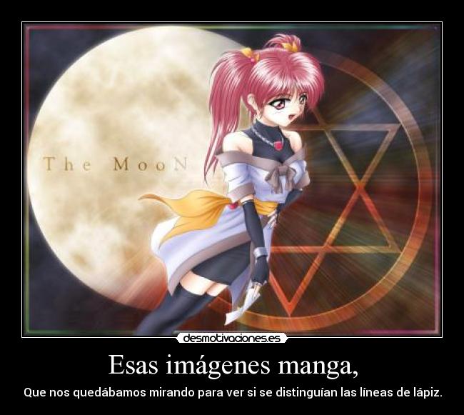 Esas imágenes manga, - 