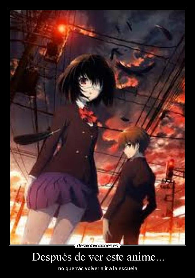 Después de ver este anime... -