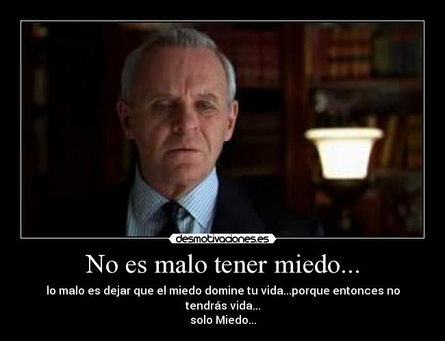 carteles miedo miedo desmotivaciones