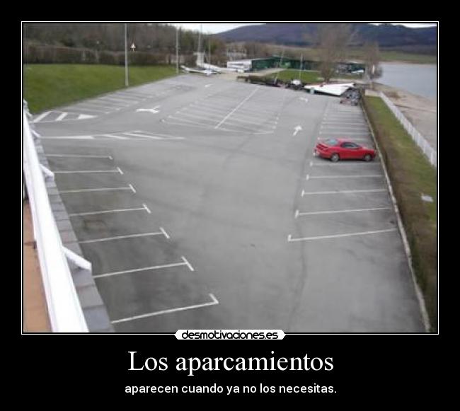 Los aparcamientos - 