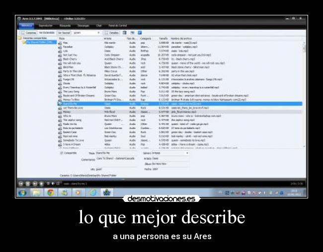 lo que mejor describe - 