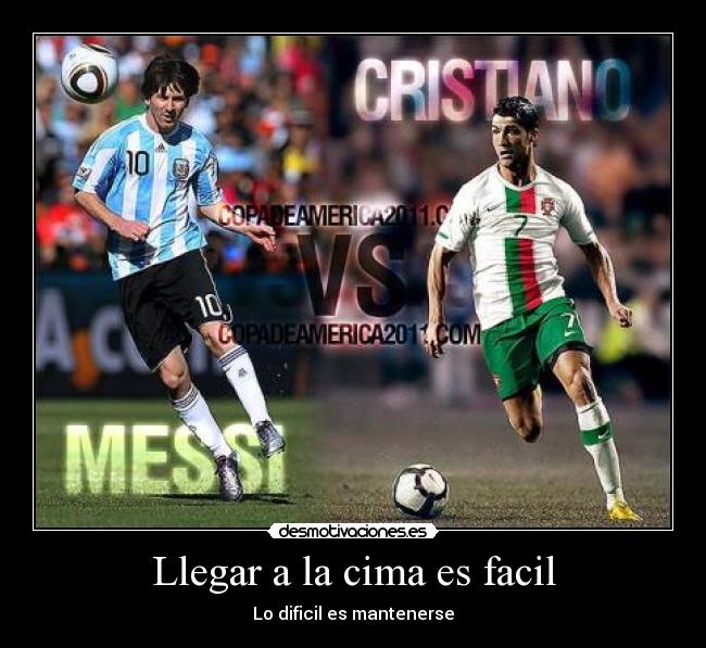 Llegar a la cima es facil - Lo dificil es mantenerse