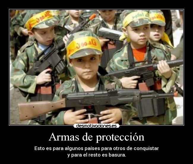 Armas de protección - 