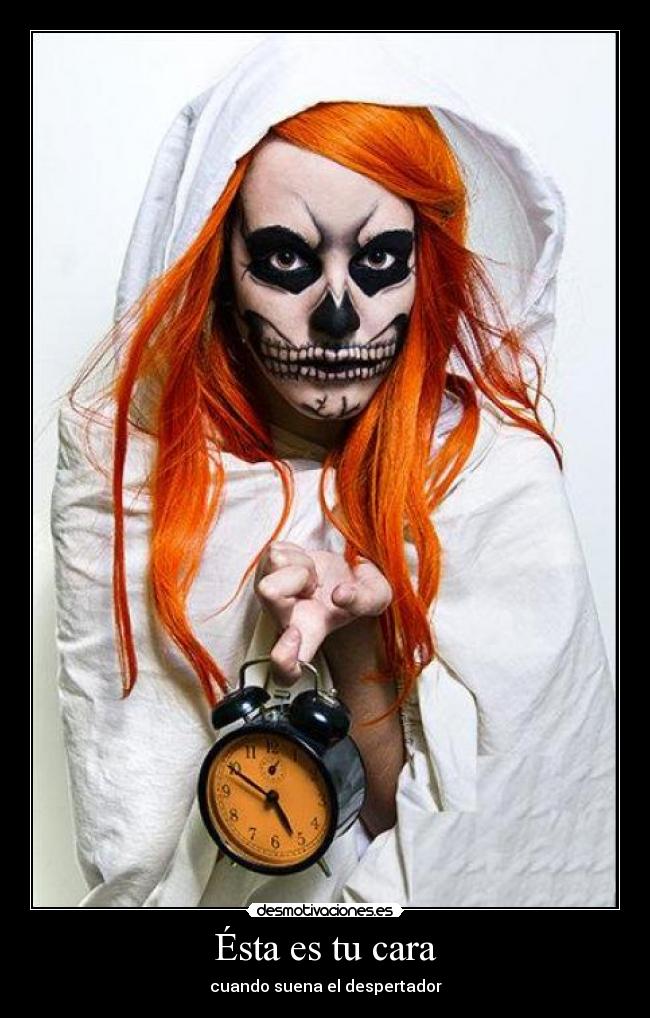 Ésta es tu cara - cuando suena el despertador