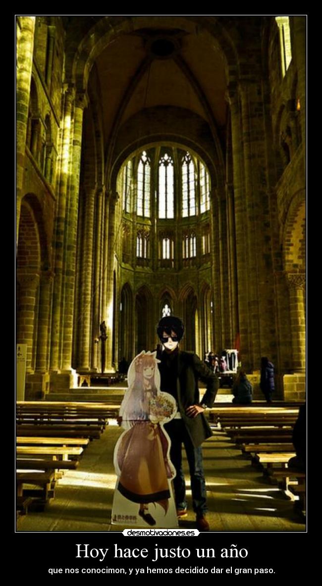 Hoy hace justo un año - 