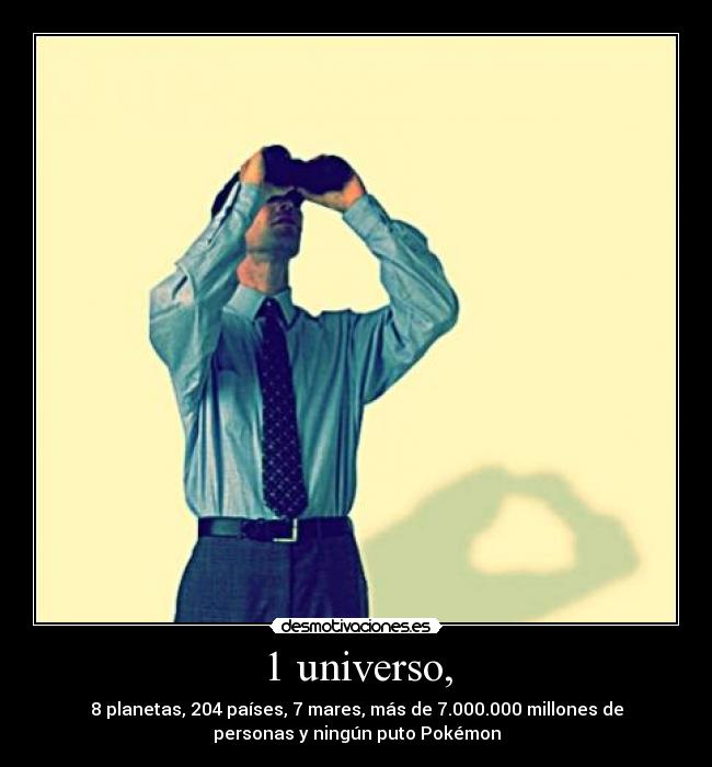 1 universo, - 