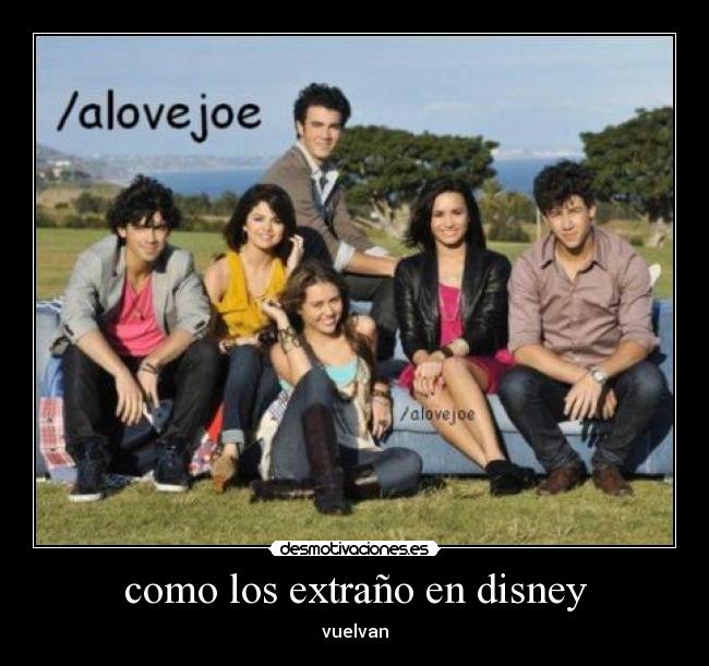 como los extraño en disney - 