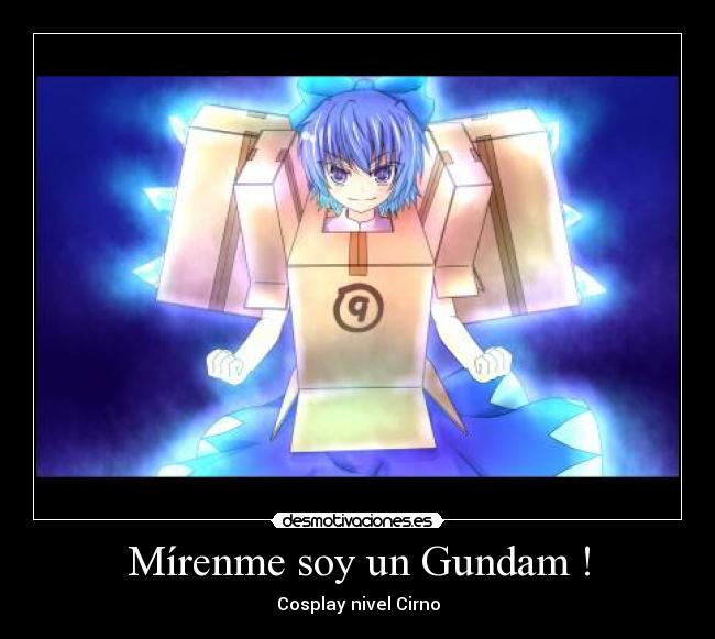 Mírenme soy un Gundam ! -