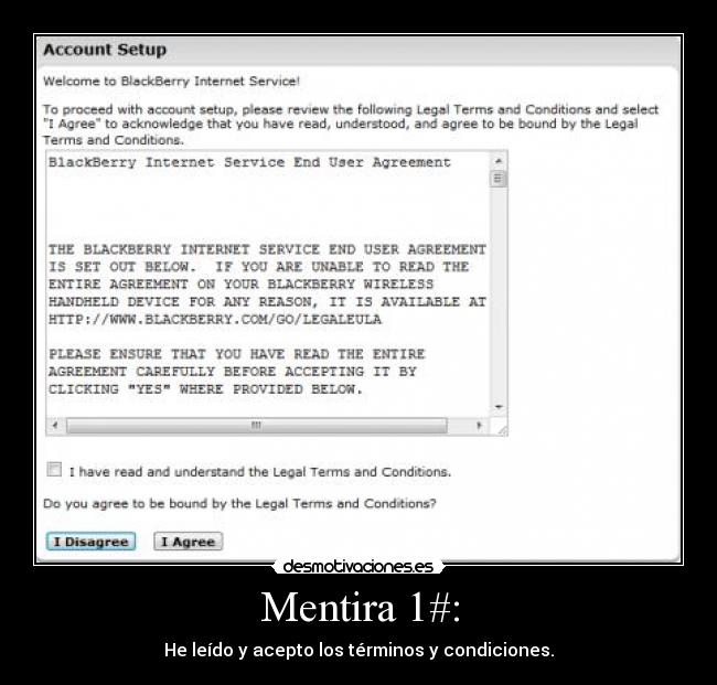 carteles mentira acepto desmotivaciones