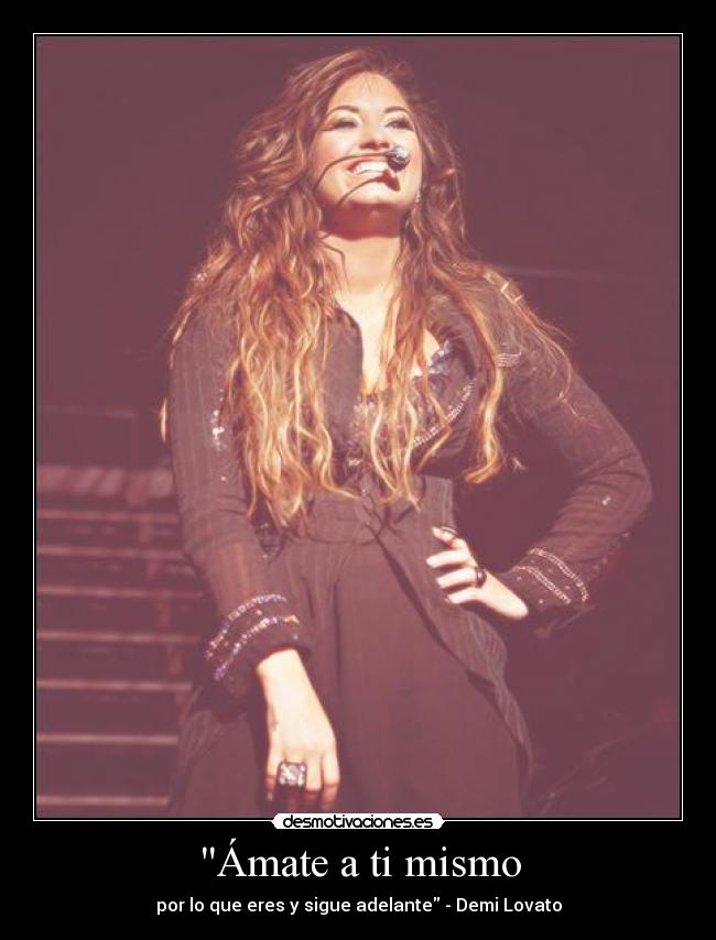 Ámate a ti mismo -