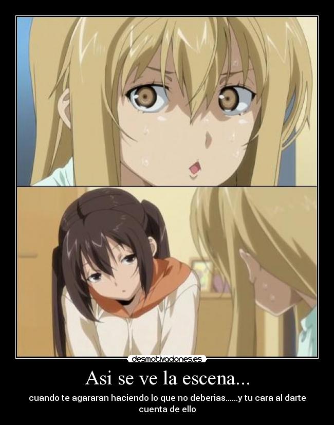 Asi se ve la escena... -