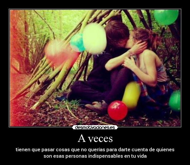 A veces -