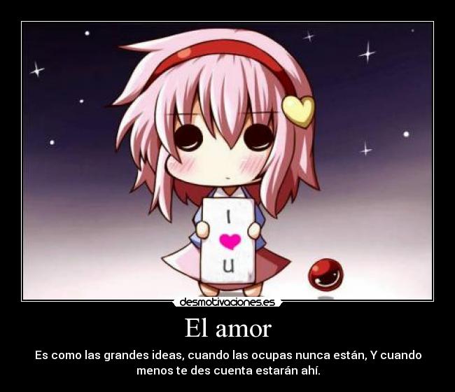 El amor - 