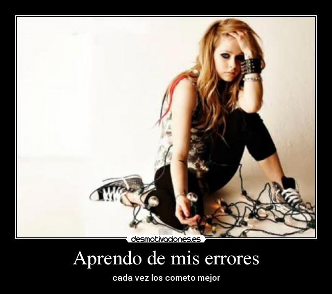 Aprendo de mis errores - 