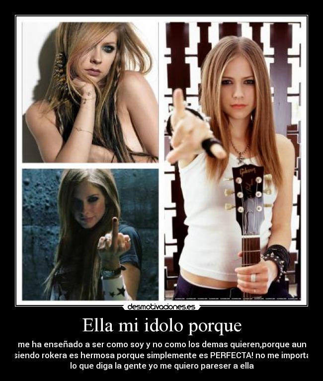 Ella mi idolo porque - 