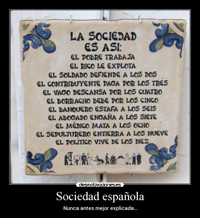 Sociedad española - 