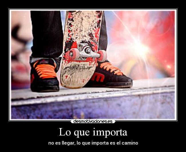 Lo que importa -