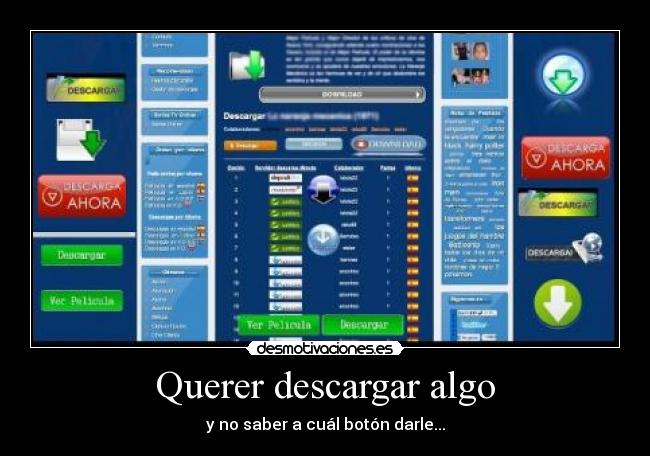 Querer descargar algo - 