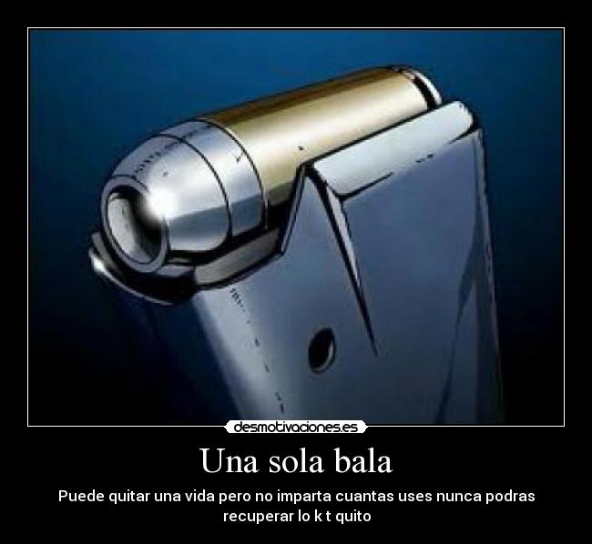 Una sola bala -