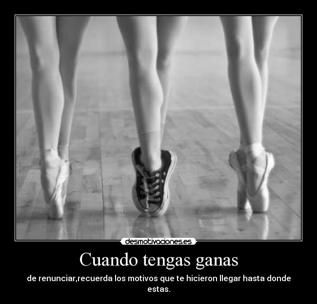 Cuando tengas ganas -