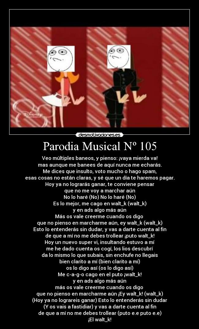 Parodia Musical Nº 105 - 