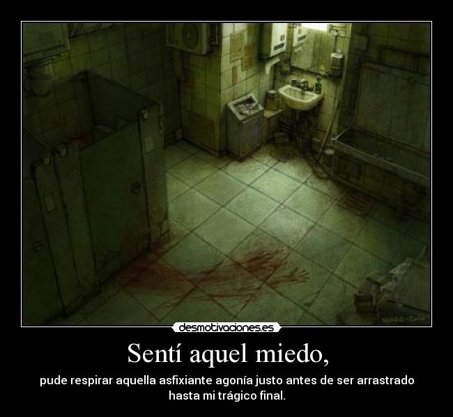 carteles miedo sangre sangre sangreeeee voila cest tout monstruito bonito muahaha desmotivaciones