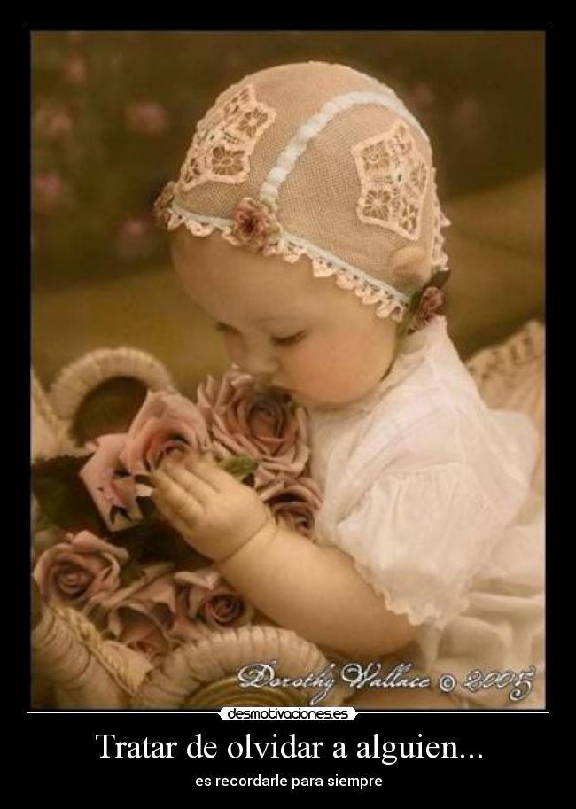 Tratar de olvidar a alguien... - 