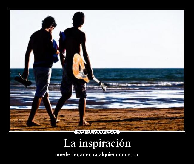 La inspiración -