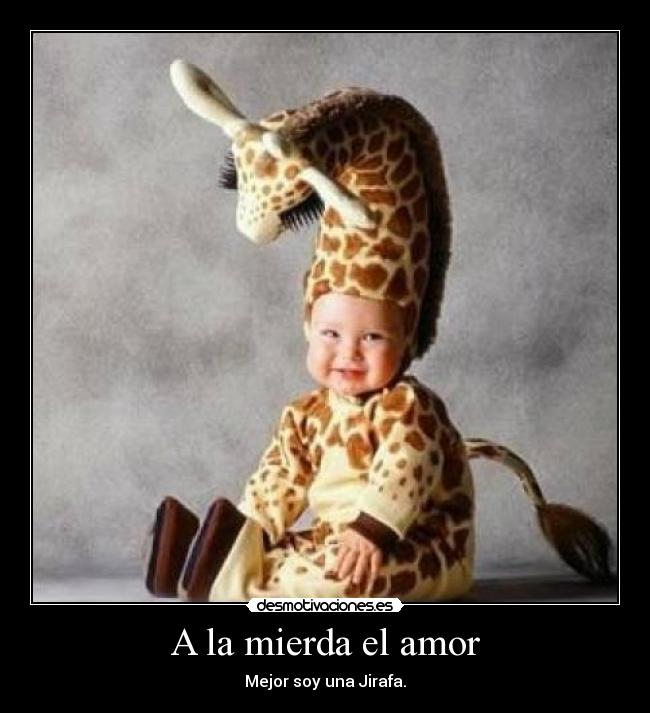 A la mierda el amor -