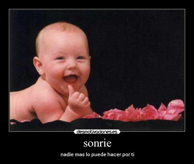 sonrie -