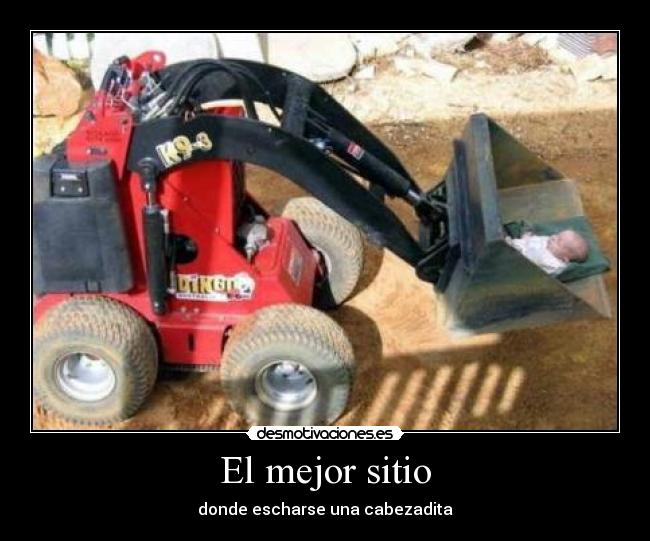 El mejor sitio - donde escharse una cabezadita