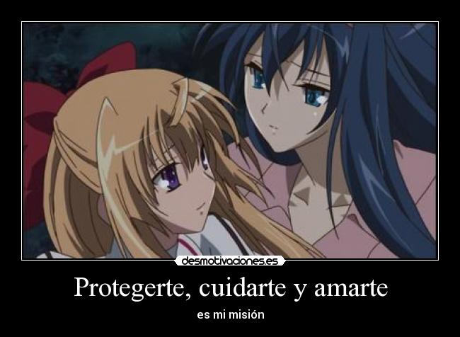 Protegerte, cuidarte y amarte - es mi misión