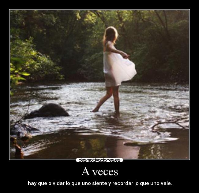 A veces -
