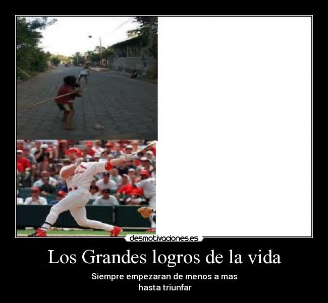Los Grandes logros de la vida -