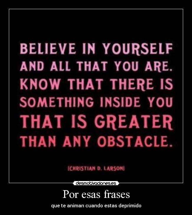 Por esas frases -