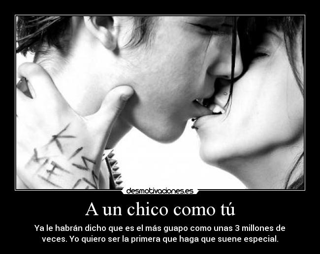 A un chico como tú -