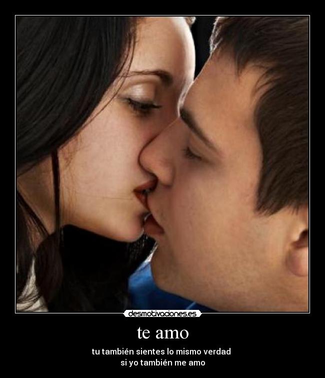 te amo -