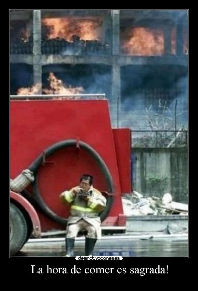 La hora de comer es sagrada! - 