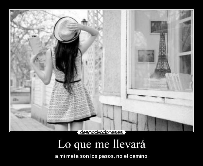 Lo que me llevará - 