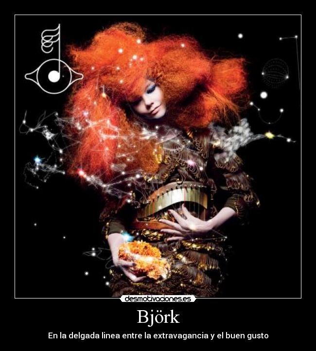 carteles bjork biophilia desmotivaciones