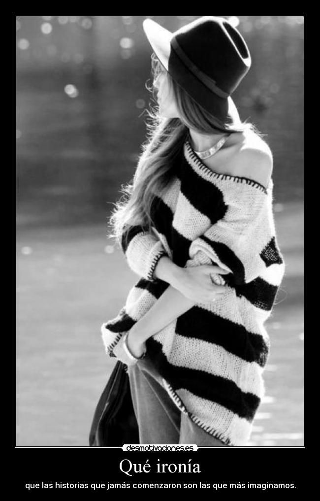 Qué ironía -
