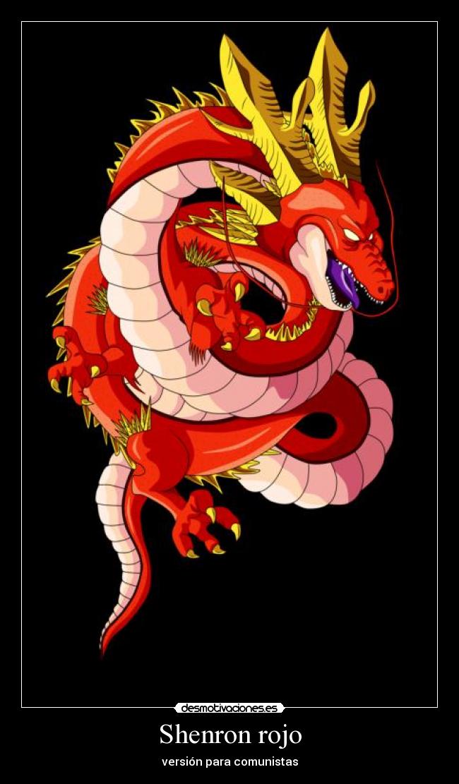 Shenron rojo - versión para comunistas