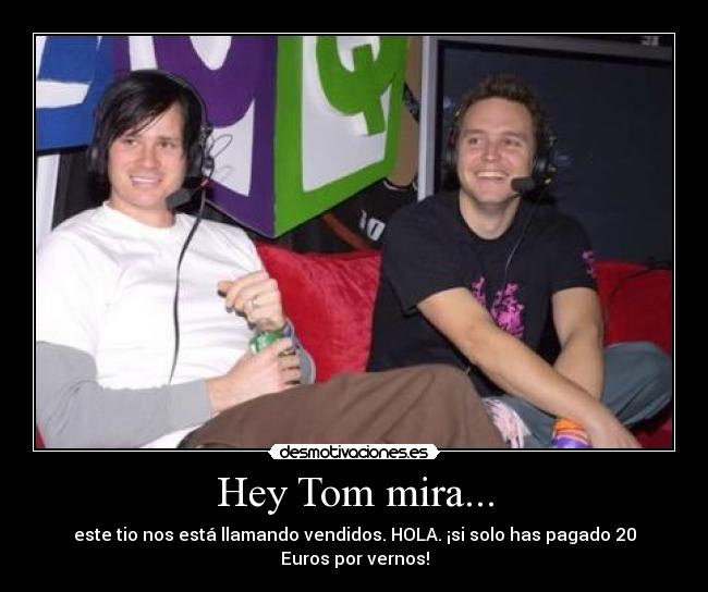 carteles frase mark hoppus menuda manera tomarse bien las criticas senorrrrr desmotivaciones